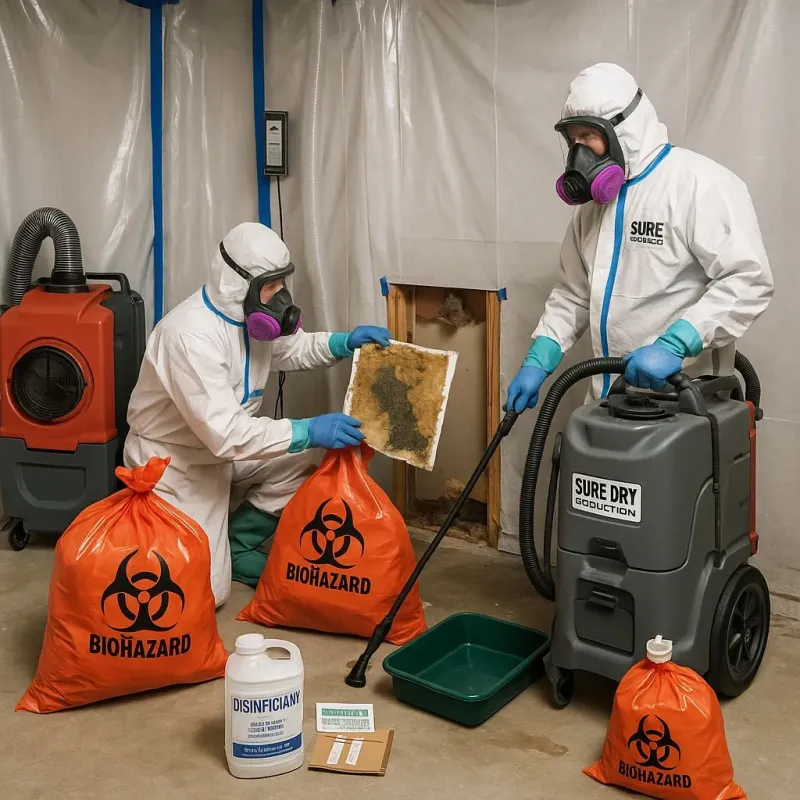 Contaminated Water Handling Protocols process in Greenfields, PA